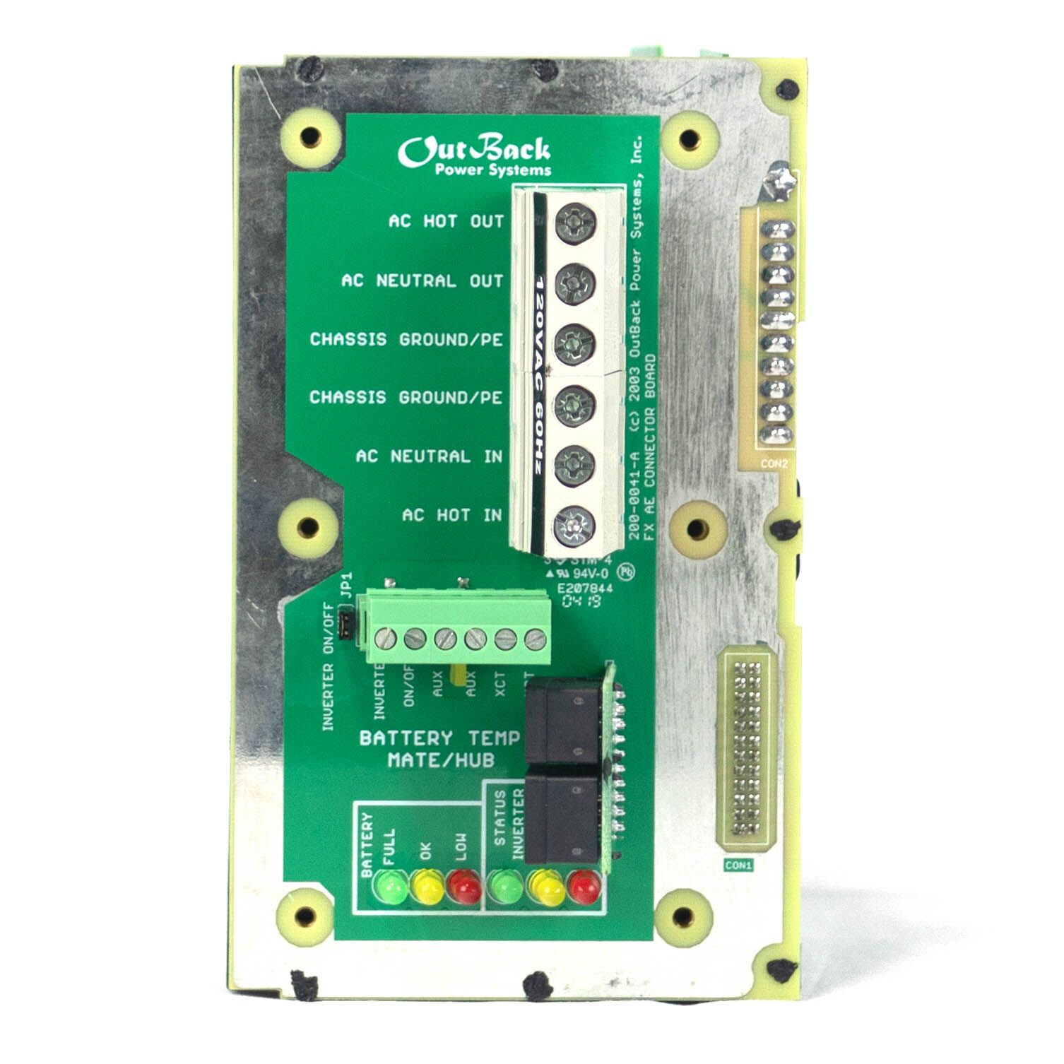 Outback Power 210 0015 1TEST AC Board
